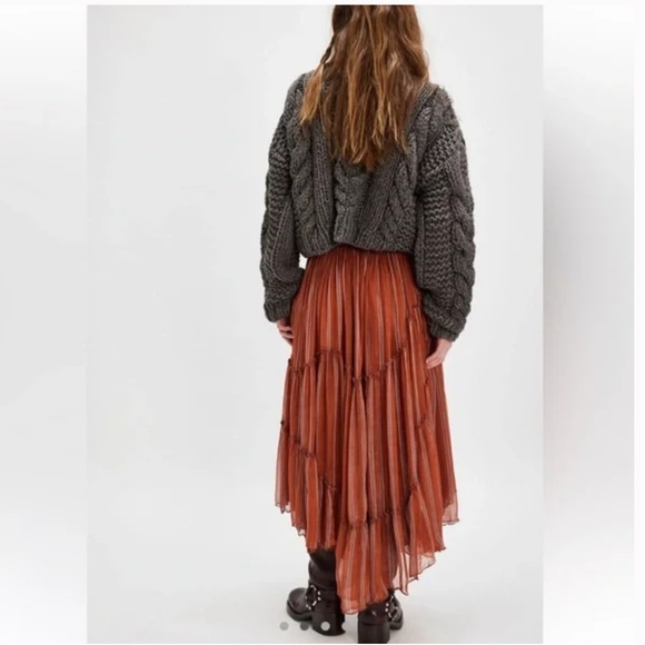 Free people FP One Ember Printed Midi Skirt - Picture 2 of 7